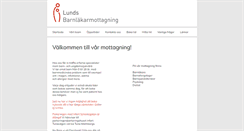 Desktop Screenshot of lundsbarn.se